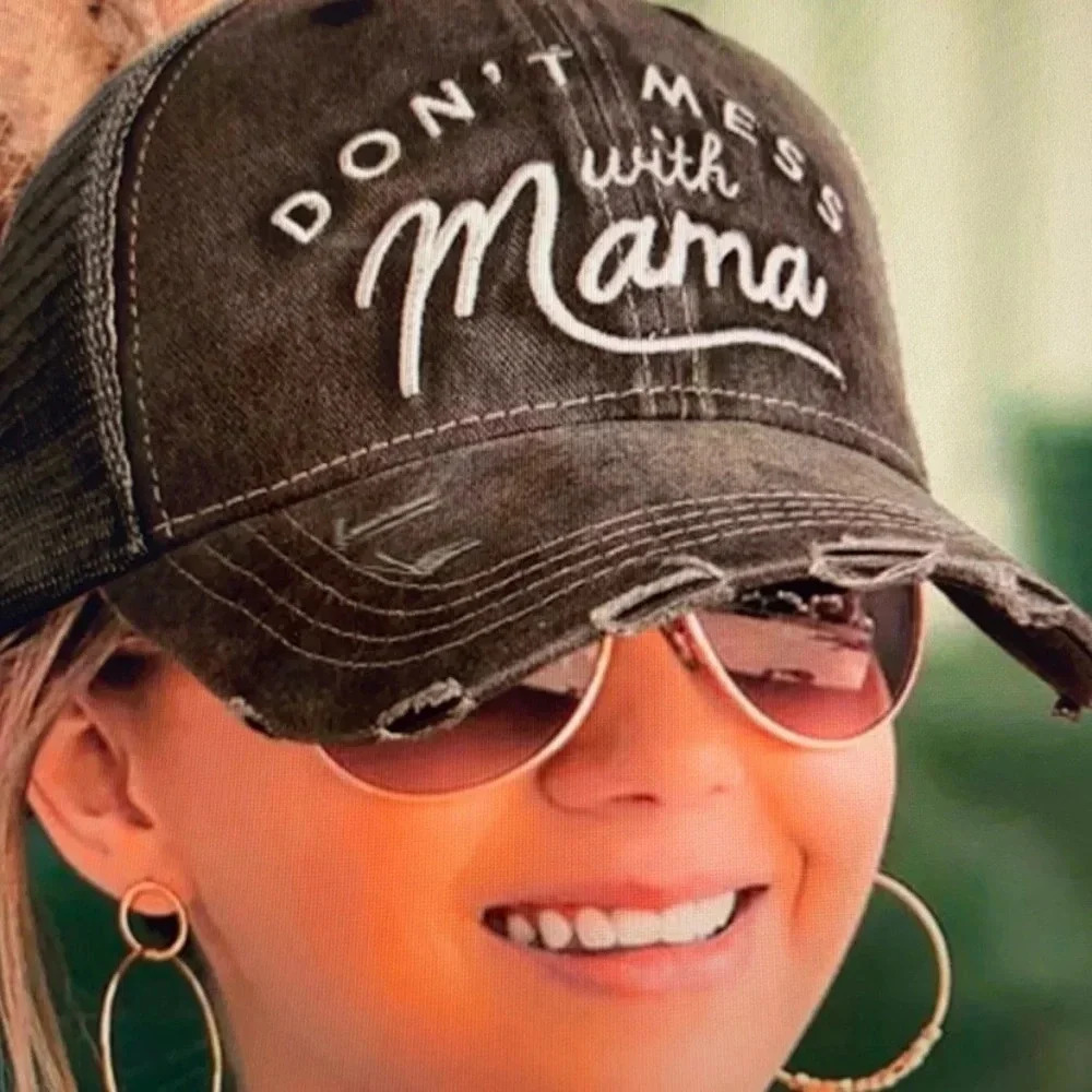 MOM NEW WOMENS BASEBALL HAT CAP ONE SIZE
